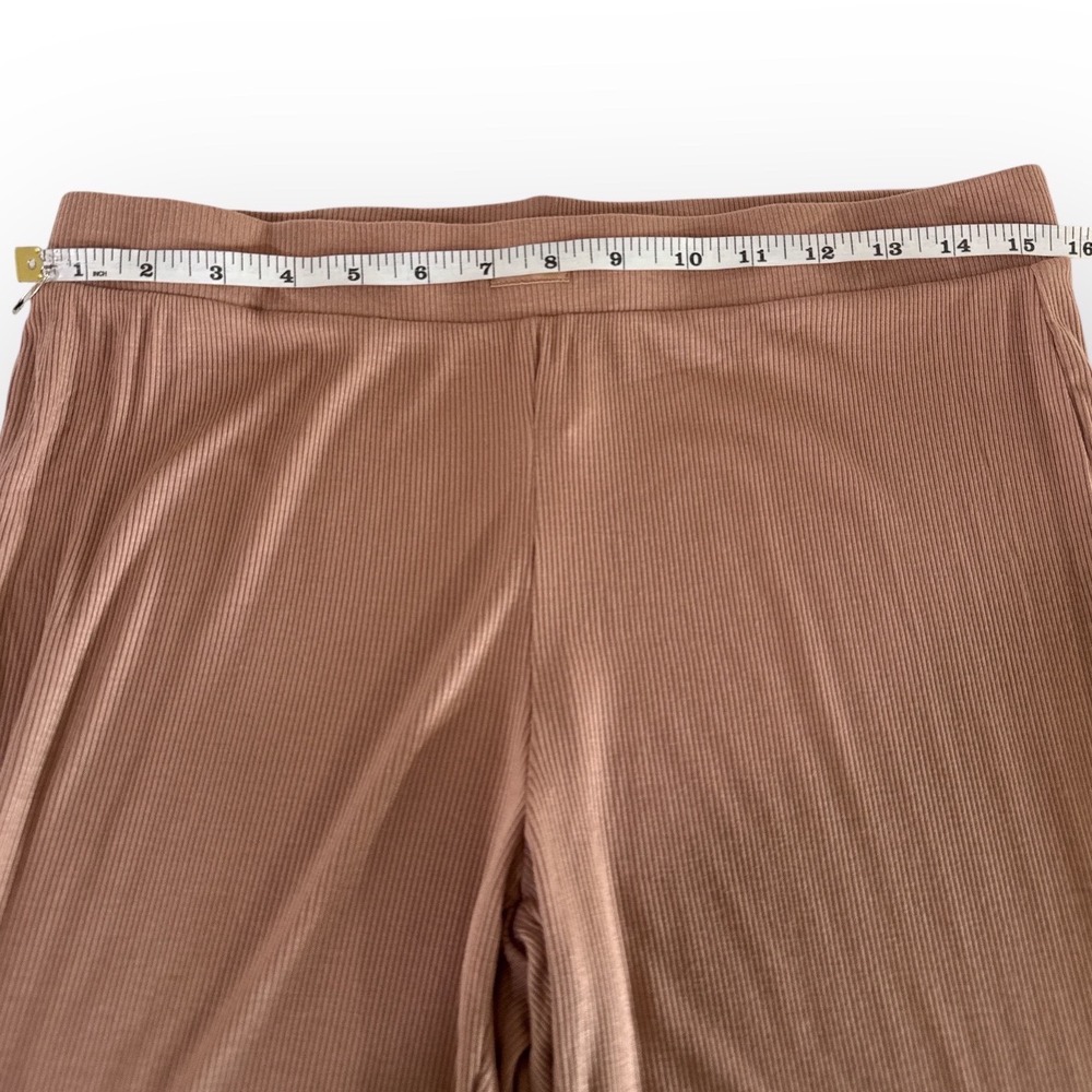 Steve Madden Ribbed Flare Lounge Pants Size Large - Picture 4 of 5